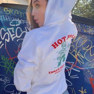 Emma Chamberlain "Hot Pizza" Hoodie